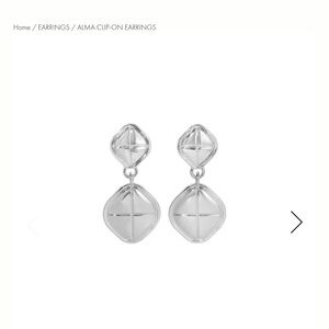 Heaven Mayhem Alma Silver Earrings